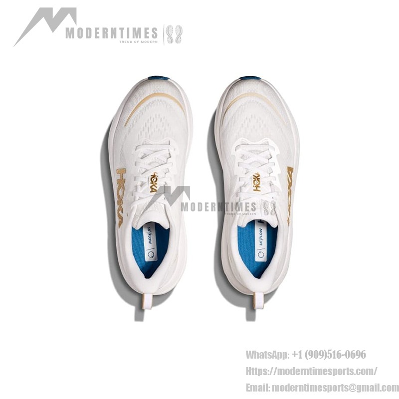 HOKA ONE ONE Skyf Low ランニングシューズ - フロストゴールド軽量クッションスニーカー HOKA ONE ONE Skyf Low 1155111-FTG ランニングシューズ(フロストゴールド)