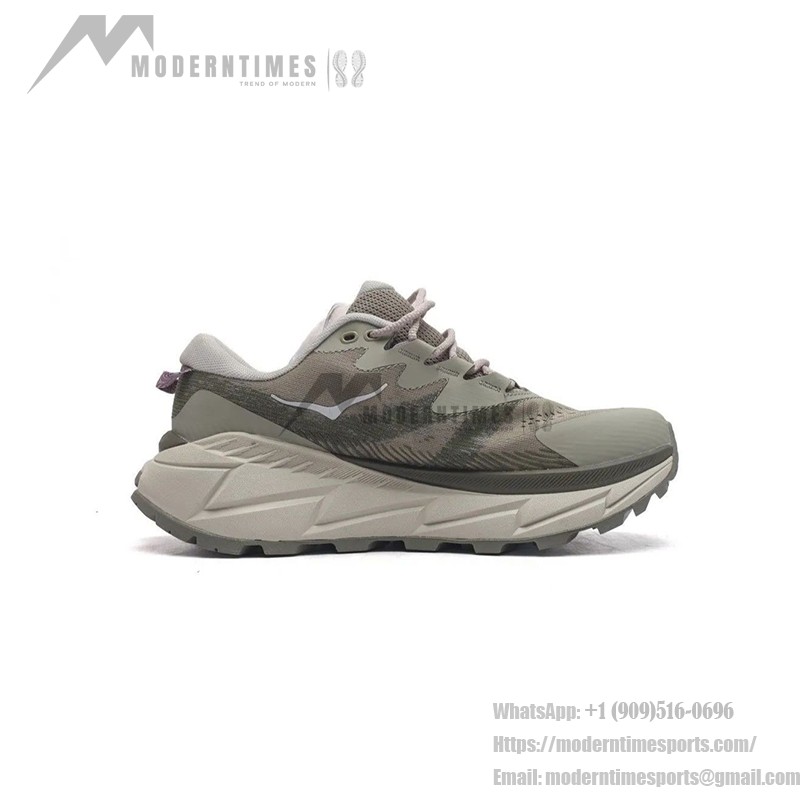 HOKA ONE ONE Skyline Float X Hiking Shoes - Lightweight Cushioned Outdoor Footwear HOKA ONE ONE Skyline Float X 1143430-BYCL Hiking Shoes in Barley Green