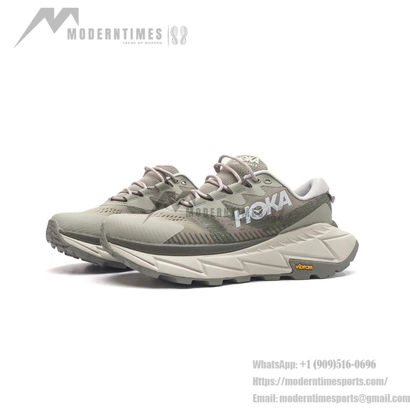 HOKA ONE ONE Skyline Float X Hiking Shoes - Lightweight Cushioned Outdoor Footwear HOKA ONE ONE Skyline Float X 1143430-BYCL Hiking Shoes in Barley Green