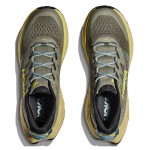 HOKA ONE ONE Skyline Float X ランニングシューズ - 軽量トレイル滑り止めスニーカー HOKA ONE ONE Skyline Float X 1141610-OHCRT ランニングシューズ(オリーブグリーン&セロリ)