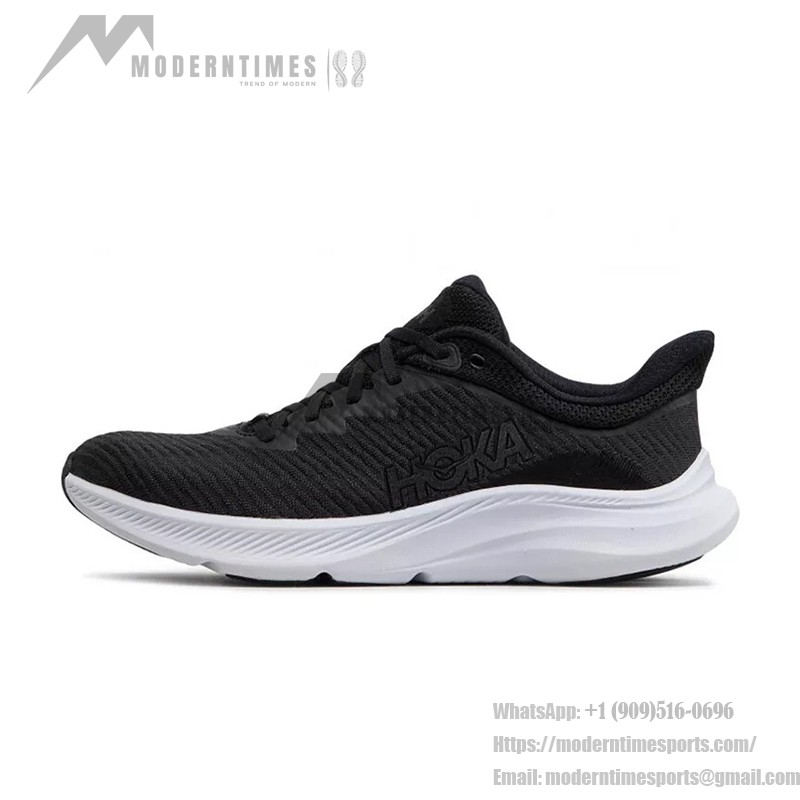Hoka One One Solimar クッション性通気性日常スニーカー | 1123075-BWHT Hoka One One Solimar メンズ軽量ランニングシューズ - モデル 1123075-BWHT