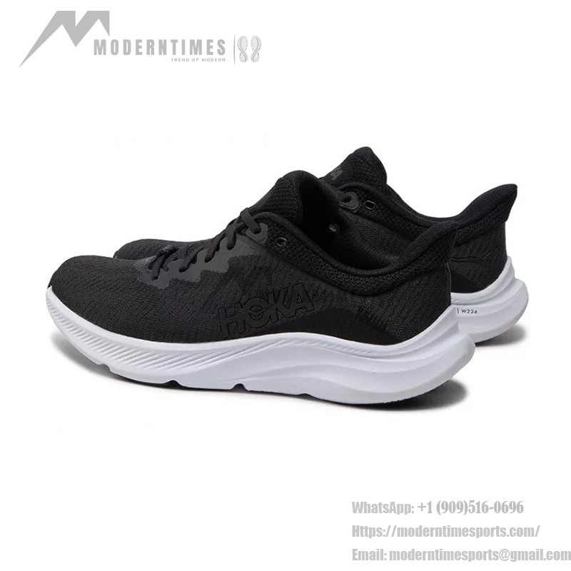 Hoka One One Solimar クッション性通気性日常スニーカー | 1123075-BWHT Hoka One One Solimar メンズ軽量ランニングシューズ - モデル 1123075-BWHT