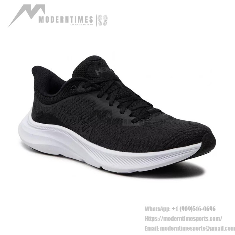 Hoka One One Solimar クッション性通気性日常スニーカー | 1123075-BWHT Hoka One One Solimar メンズ軽量ランニングシューズ - モデル 1123075-BWHT