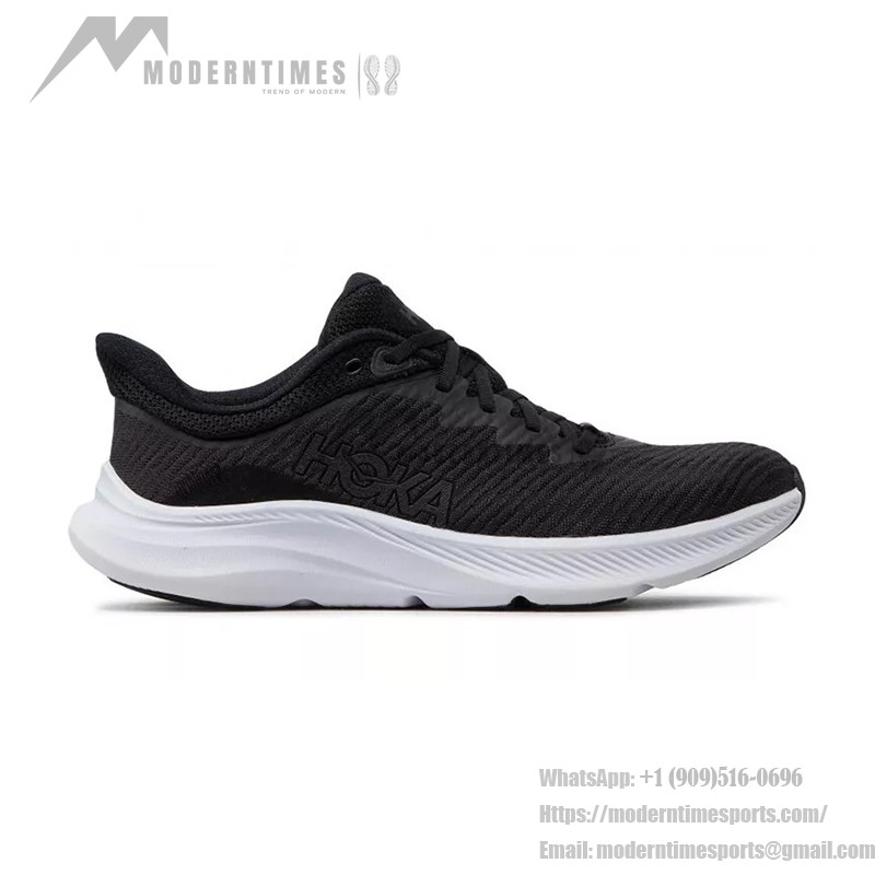 Hoka One One Solimar クッション性通気性日常スニーカー | 1123075-BWHT Hoka One One Solimar メンズ軽量ランニングシューズ - モデル 1123075-BWHT