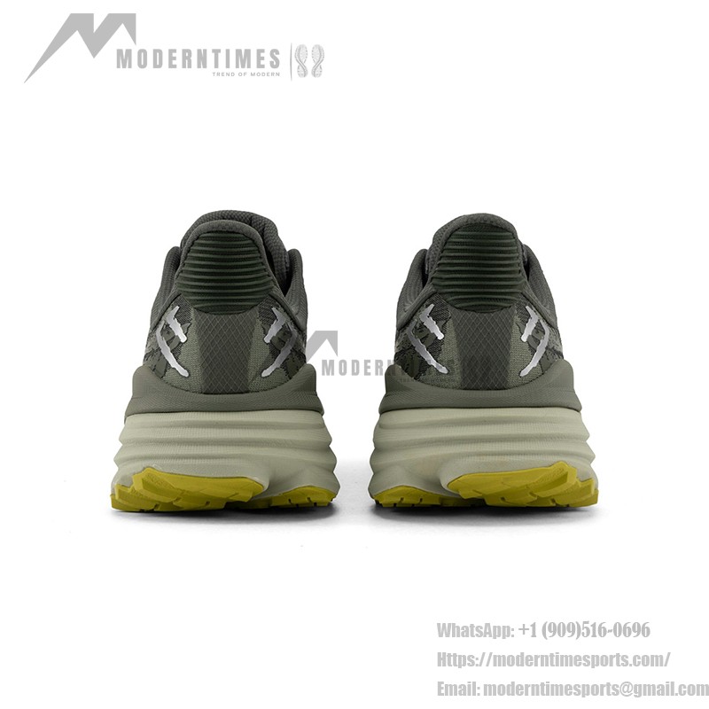 HOKA ONE ONE Stinson 7 トレイルランニングシューズ - クッション性アウトドアスニーカー HOKA ONE ONE Stinson 7 1141530-OZF ランニングシューズ(オリーブグリーン&森林カモフラージュ)