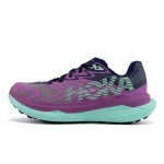 HOKA Tecton X 2 Trail Running Shoes | Orchid Flower & Night Sky | Vibram Grip HOKA ONE ONE Tecton X 2 Trail Running Shoes in Orchid Flower & Night Sky with Carbon Plate and Vibram Grip