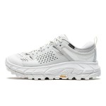 HOKA ONE ONE Tor Ultra Low GORE-TEX Hiking Shoes - White Waterproof Footwear HOKA ONE ONE Tor Ultra Low GORE-TEX 1130310-WNCL Hiking Shoes in White