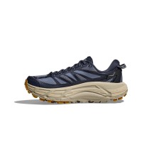 HOKA ONE ONE Mafate Speed 2 1126851-VYF メンズトレイルランニングシューズ | ネイビー＆ベージュ 軽量クッション性オールテレインシューズ | 耐久性と高性能のアウトドアシューズ