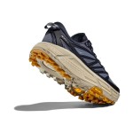 HOKA ONE ONE Mafate Speed 2 軽量トレイルランニングシューズ HOKA ONE ONE Mafate Speed 2 1126851-VYF メンズトレイルランニングシューズ - ネイビーとベージュ