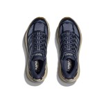 HOKA ONE ONE Mafate Speed 2 軽量トレイルランニングシューズ HOKA ONE ONE Mafate Speed 2 1126851-VYF メンズトレイルランニングシューズ - ネイビーとベージュ