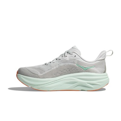 HOKA ONE ONE Skyflow 1155113-CMCG ランニングシューズ | グレー＆グリーン 軽量クッションスニーカー | 長距離ランや日常トレーニングに最適