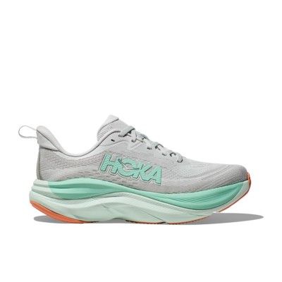 HOKA ONE ONE Skyflow 1155113-CMCG ランニングシューズ | グレー＆グリーン 軽量クッションスニーカー | 長距離ランや日常トレーニングに最適