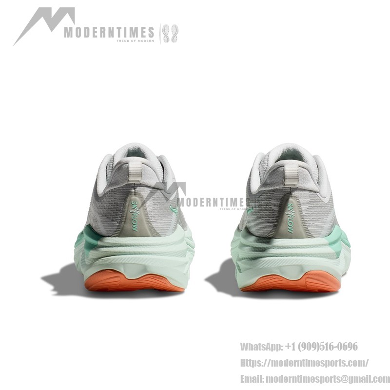 HOKA ONE ONE Skyflow ランニングシューズ - 軽量でクッション性あり HOKA ONE ONE Skyflow 1155113-CMCG ランニングシューズ(グレー&グリーン)