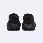 Hoka Bondi 8 All-Black Sneakers | 1127953-BBLC Hoka Bondi 8 All-Black Cushioned Running Shoes - Model 1127953-BBLC