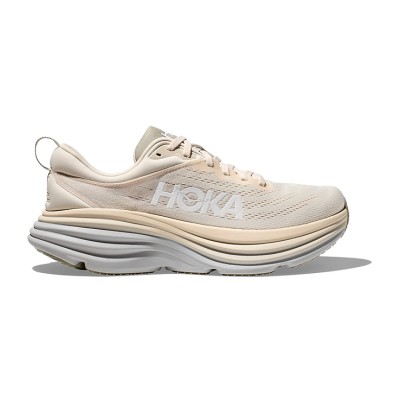 HOKA Bondi 8 ランニングシューズ 1123202-OKB｜オートミルククッション＆軽量デザイン、長時間快適な履き心地