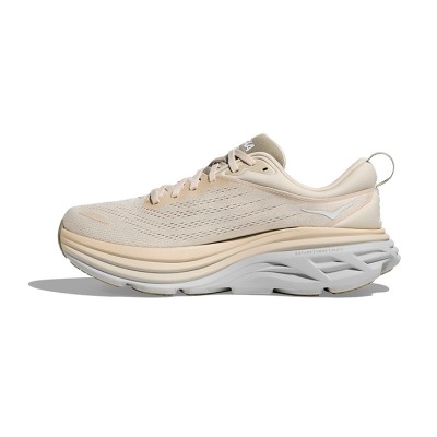 HOKA Bondi 8 ランニングシューズ 1123202-OKB｜オートミルククッション＆軽量デザイン、長時間快適な履き心地