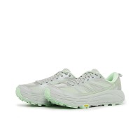Hoka One One Mafate Speed 2 トレイルランニングシューズ｜1126851-MHMS｜軽量クッション性グレー×グリーンスニーカー