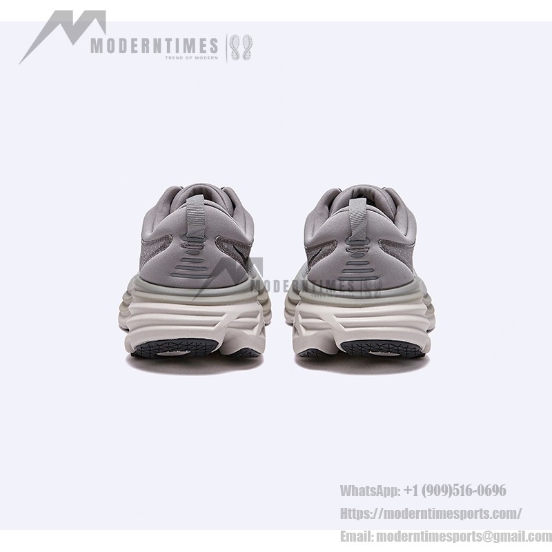 Hoka One One Bondi 8 2E 快適通気性スニーカー | 1127953-SHMS Hoka One One Bondi 8 2E ワイドクッションランニングシューズ - モデル 1127953-SHMS