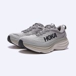 Hoka One One Bondi 8 2E 快適通気性スニーカー | 1127953-SHMS Hoka One One Bondi 8 2E ワイドクッションランニングシューズ - モデル 1127953-SHMS
