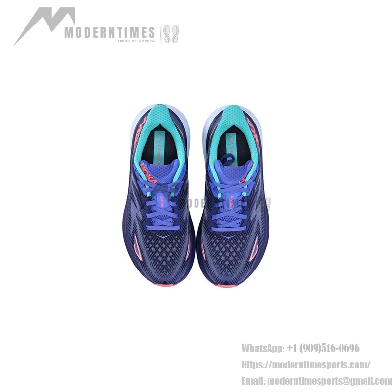 Hoka One One Clifton 9 Lightweight Cushioned Stylish Sneakers | 1127896-BBCRM Hoka One One Clifton 9 Running Shoes - Model 1127896-BBCRM