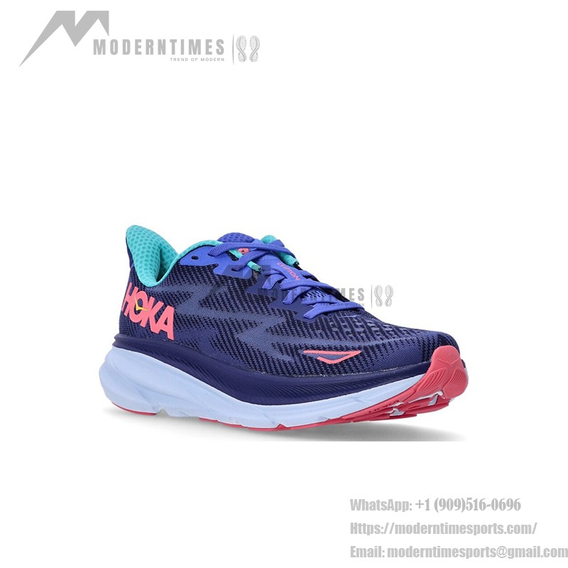 Hoka One One Clifton 9 Lightweight Cushioned Stylish Sneakers | 1127896-BBCRM Hoka One One Clifton 9 Running Shoes - Model 1127896-BBCRM