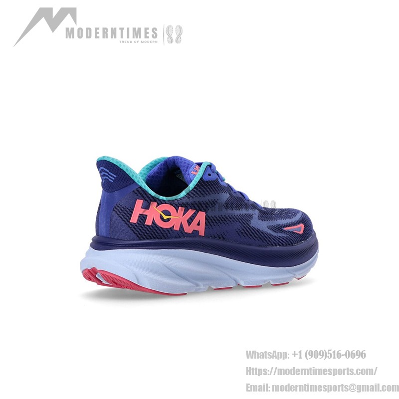 Hoka One One Clifton 9 Lightweight Cushioned Stylish Sneakers | 1127896-BBCRM Hoka One One Clifton 9 Running Shoes - Model 1127896-BBCRM