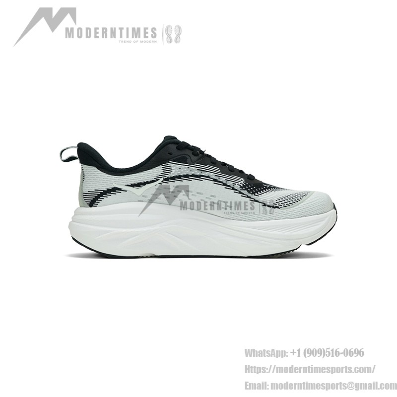 HOKA ONE ONE SKYF LOW ランニングシューズ - 軽量クッションスニーカー HOKA ONE ONE SKYF LOW 1155118-BWHT ランニングシューズ(ブラック&ホワイト)