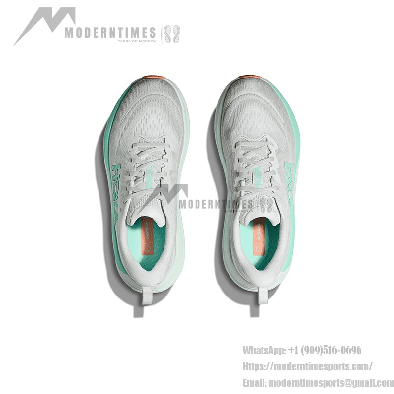 HOKA ONE ONE Skyflow Running Shoes - Lightweight Cream Cushioned Sneakers HOKA ONE ONE Skyflow 1155113-CMCG Running Shoes in Cream