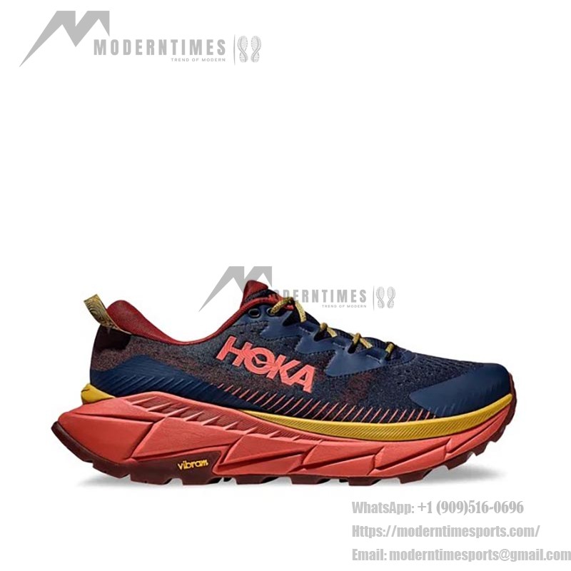 HOKA Skyline Float X Running Shoes 1141610 | Vibram Grip & Lightweight Design HOKA Skyline Float X Running Shoes in Bleu Marine with Vibram Grip and Lightweight Cushioning for trail adventures.