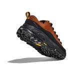 HOKA One One TOR SUMMIT Low Hiking Shoes (1147952-HBCK) - Premium Leather, Brown & Black HOKA One One TOR SUMMIT Low Hiking Shoes in Brown and Black, Model 1147952-HBCK