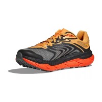 HOKA ONE ONE Tecton X 2 トレイルランニングシューズ 1134516-BFLM | ブラック＆フレイム | カーボンプレートとビブラムグリップ