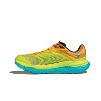 HOKA One One Tecton X 2 トレイルランニングシューズ (1134516-EPRY) - 超軽量、優れたクッション性とグリップ力、山岳アドベンチャーに最適なラディアントイエロー
