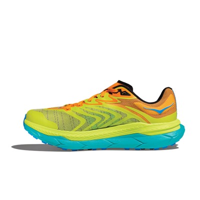 HOKA One One Tecton X 2 Trail Running Shoes (1134516-EPRY) - Ultra-Lightweight, Superior Cushioning & Traction, Radiant Yellow for Mountain Adventures