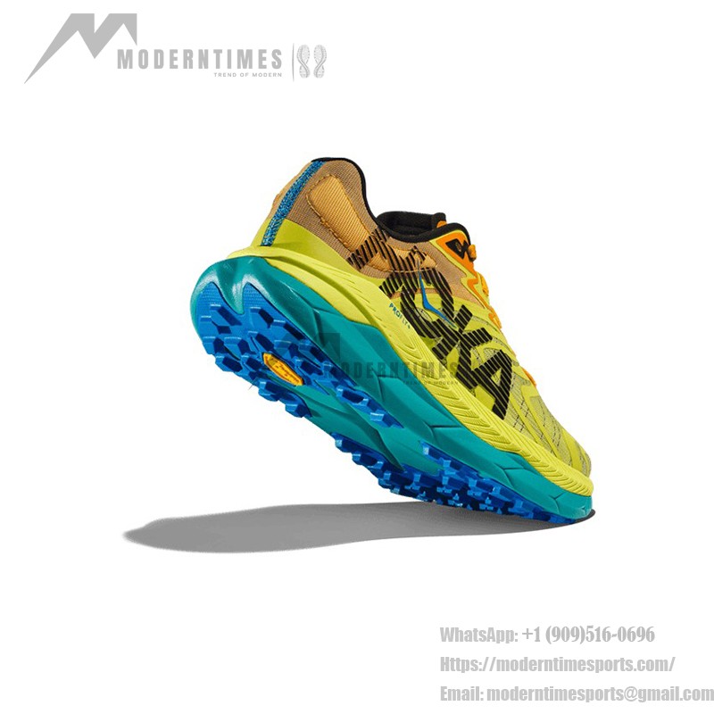 HOKA One One Tecton X 2 トレイルランニングシューズ (1134516-EPRY) - ラディアントイエロー ラディアントイエローのHOKA One One Tecton X 2 トレイルランニングシューズ、モデル1134516-EPRY