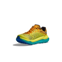 HOKA One One Tecton X 2 トレイルランニングシューズ (1134516-EPRY) - 超軽量、優れたクッション性とグリップ力、山岳アドベンチャーに最適なラディアントイエロー
