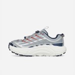 HOKA One One Women's Mafate 3 Trail Running Shoes (1141572-LOSP) - Light Blue & Navy HOKA One One Women's Mafate 3 Trail Running Shoes in Light Blue & Navy with Coral Accents, Model 1141572-LOSP