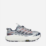 HOKA One One Women's Mafate 3 Trail Running Shoes (1141572-LOSP) - Light Blue & Navy HOKA One One Women's Mafate 3 Trail Running Shoes in Light Blue & Navy with Coral Accents, Model 1141572-LOSP