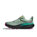 HOKA ONE ONE Challenger ATR 7 Women's Trail Running Shoes - Green All-Terrain Footwear HOKA ONE ONE Challenger ATR 7 Women's 1134498-ACK Trail Running Shoes in Green
