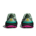 HOKA ONE ONE Challenger ATR 7 Women's Trail Running Shoes - Green All-Terrain Footwear HOKA ONE ONE Challenger ATR 7 Women's 1134498-ACK Trail Running Shoes in Green