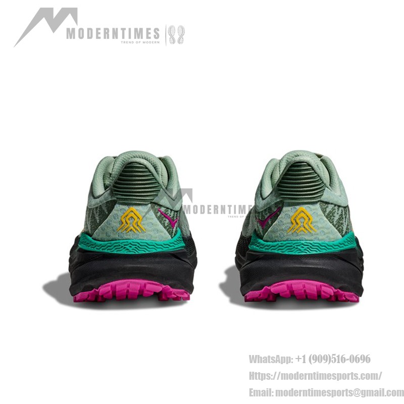 HOKA ONE ONE Challenger ATR 7 Women's Trail Running Shoes - Green All-Terrain Footwear HOKA ONE ONE Challenger ATR 7 Women's 1134498-ACK Trail Running Shoes in Green