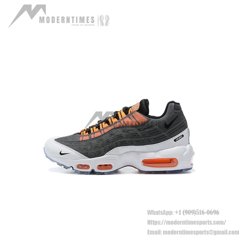 Kim Jones x Nike Air Max 95 DD1871-001 多機能スニーカー オレンジアクセントが際立つKim Jones x Nike Air Max 95 DD1871-001 コラボスニーカー
