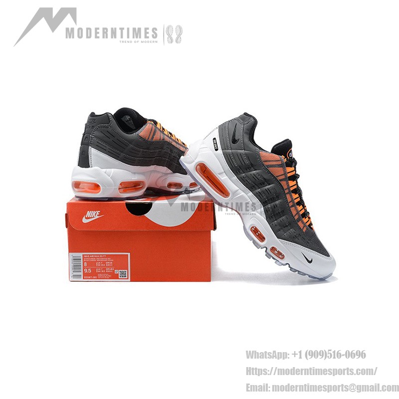 Kim Jones x Nike Air Max 95 DD1871-001 多機能スニーカー オレンジアクセントが際立つKim Jones x Nike Air Max 95 DD1871-001 コラボスニーカー