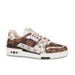 Louis Vuitton Trainer Damier Checkerboard 1ABNKH Louis Vuitton トレーナー ダミエ チェッカーボード 1ABNKH - 高級モノグラムキャンバススニーカー