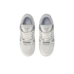 Louis Vuitton トレーナー ホワイト グレー 1ACRJV Louis Vuitton トレーナー ホワイト グレー 1ACRJV - 高級モノグラムレザースニーカー