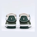 ルイ・ヴィトン LV トレーナー グリーン ホワイト 1ABNKR - ハイエンド ファッション スニーカー ルイ・ヴィトン LV トレーナー グリーン ホワイト 1ABNKR - ラグジュアリー モノグラム スニーカー