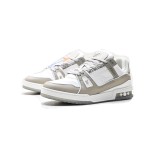 Louis Vuitton LV Trainer Low 1A8KBA – Elegant Premium Leather Sneakers Louis Vuitton LV Trainer Low 1A8KBA – Grey and White Designer Sneakers