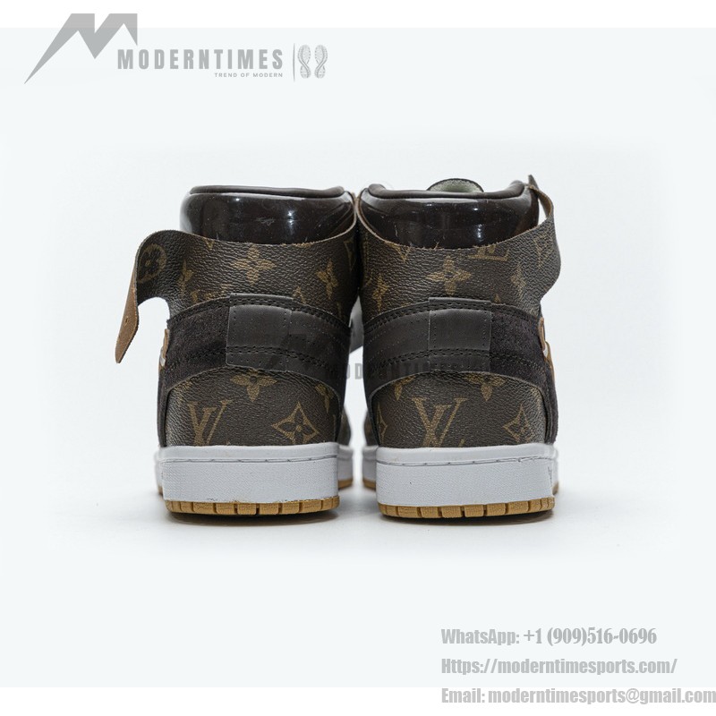 LV x Off-White x Air Jordan 1 コラボカスタム MENS AQ0818-158 LV x Off-White x Air Jordan 1 コラボカスタム MENS AQ0818-158 プレミアム限定版