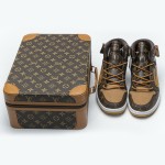 LV x Off-White x Air Jordan 1 コラボカスタム MENS AQ0818-158 LV x Off-White x Air Jordan 1 コラボカスタム MENS AQ0818-158 プレミアム限定版