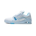 Louis Vuitton LV Trainer "Blue" 1ACRYB - 高級 アイスブルースニーカー Louis Vuitton LV Trainer "Blue" 1ACRYB アイスブルースニーカー
