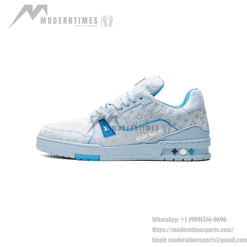Louis Vuitton LV Trainer "Blue" 1ACRYB - 高級 アイスブルースニーカー Louis Vuitton LV Trainer "Blue" 1ACRYB アイスブルースニーカー